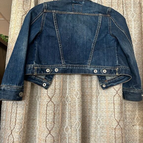 P.S by aeropostale girls 4 denim jacket - Picture 5 of 6